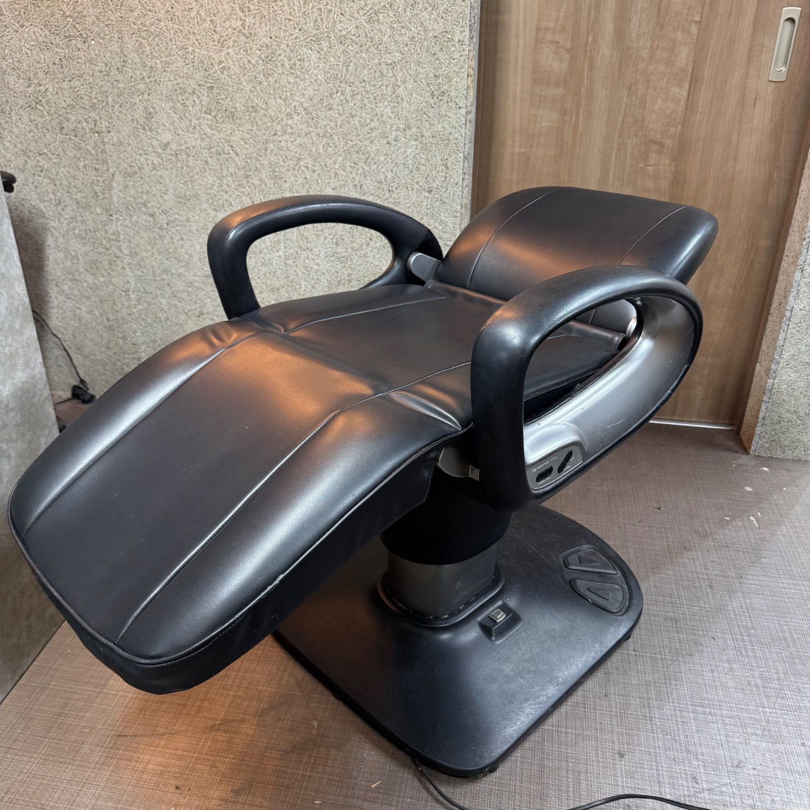 タキガワ リザーブ RS-001EX 電動シャンプー椅子 モダンブラック 送料無料 滝川 シャンプーイス リザーブ RS-001EX 美容室 理容室