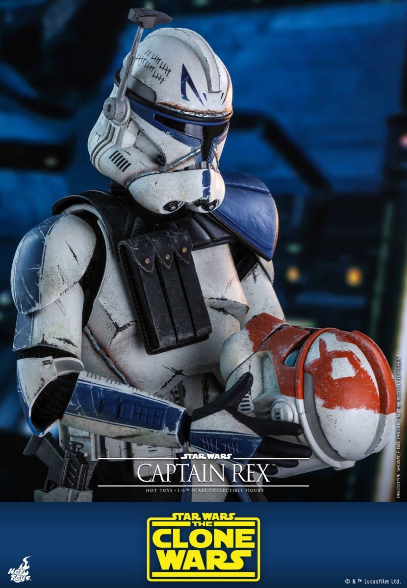 ホットトイズ 1/6 スター・ウォーズ：クローン・ウォーズ キャプテン・レックス 未開封新品 TMS018 Star Wars Captain Rex  HOTTOYS - メルカリ