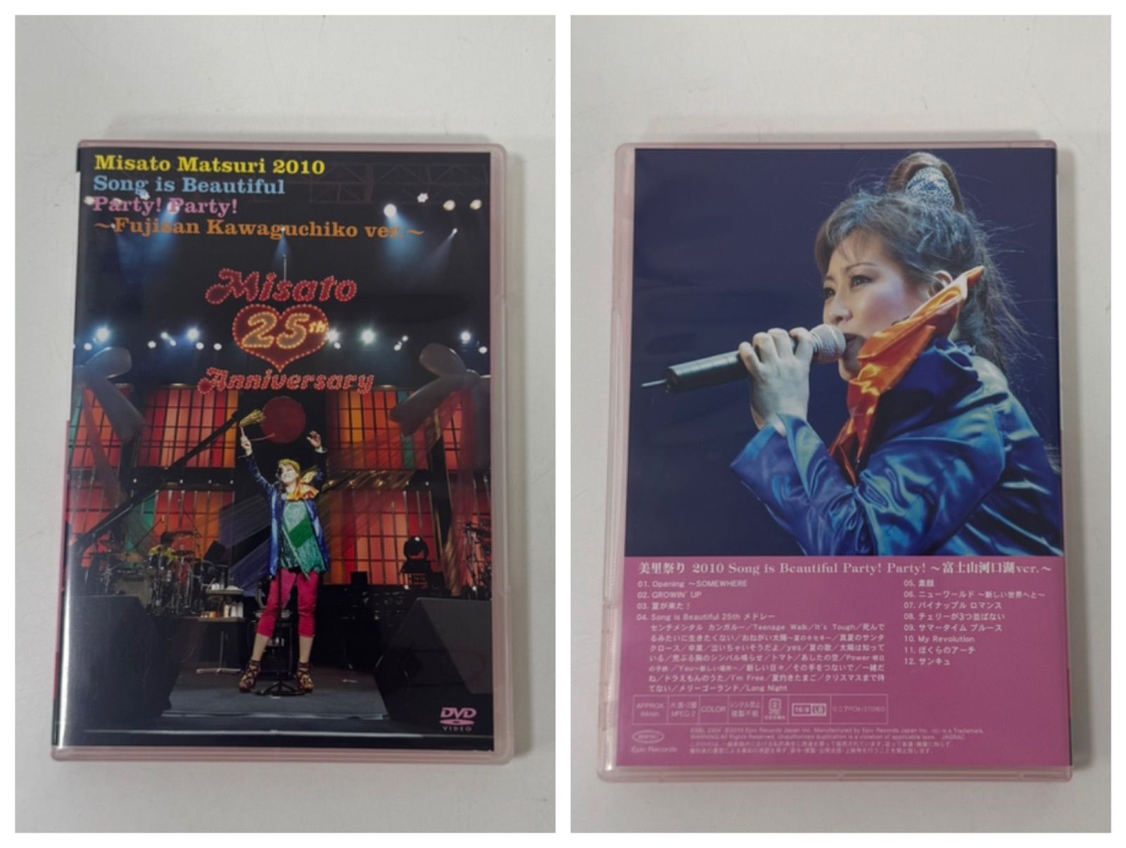 渡部美里 LIVE IS WONDERFUL Misato Matsuri Box 2006-2010 Misato