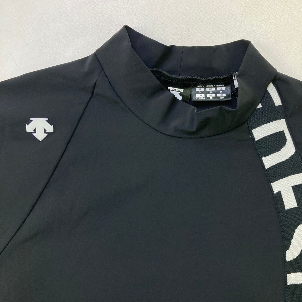 サイズ：L DESCENTE GOLF デサントゴルフ ニットセーター レッド系