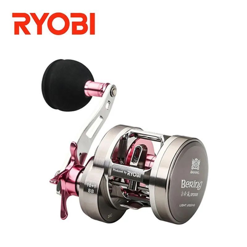 RYOBI バリウス 右 ハンドル ギア比7.0 タイラバ ジギング リール - リール