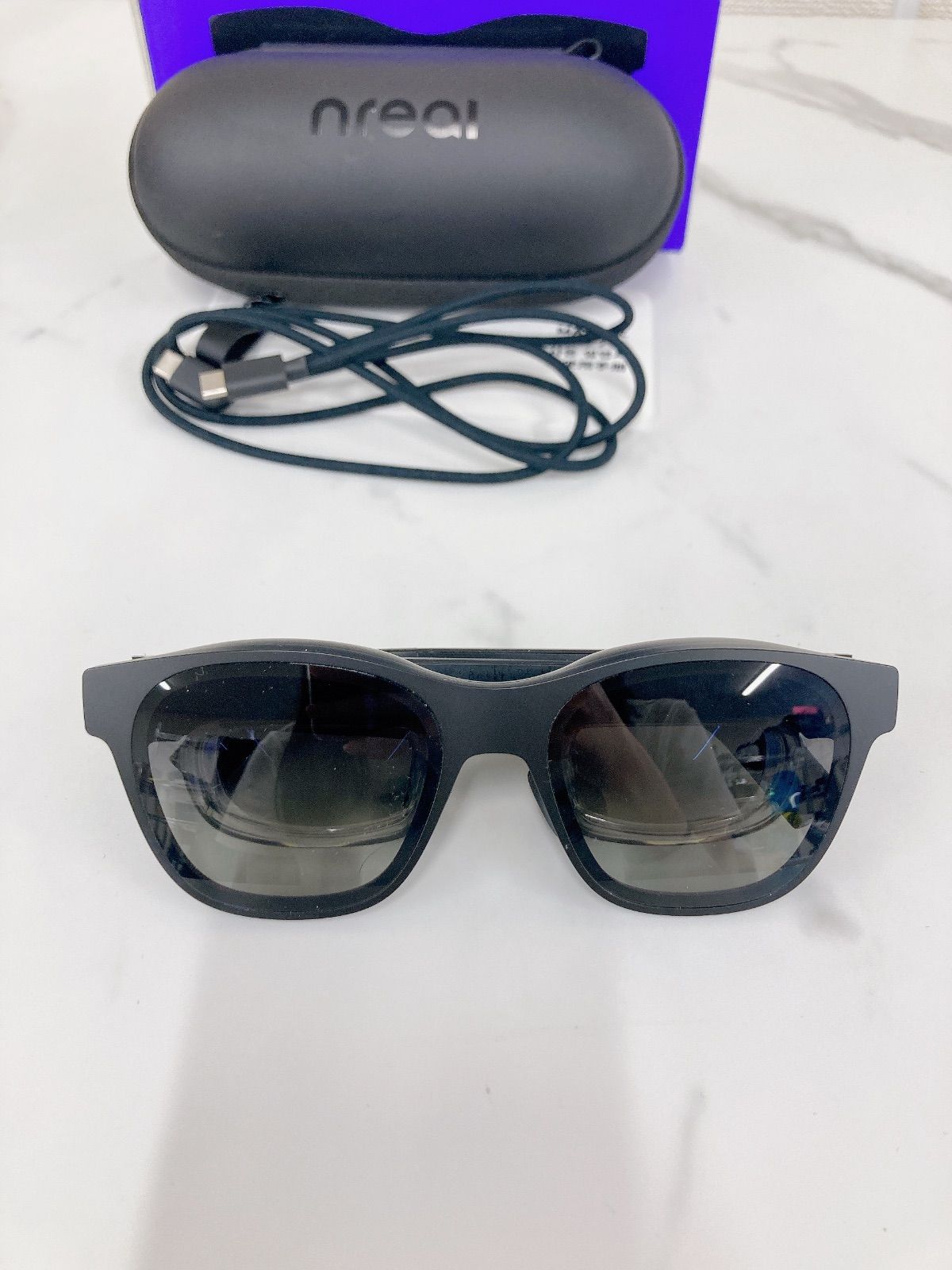 ☆ NREAL AIR  ARスマートグラス 通電未確認 NR-7100RGL【電化製品】【3】