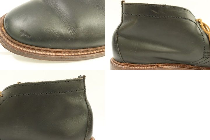 CHUKKA BOOTS|ALDEN|10|黒