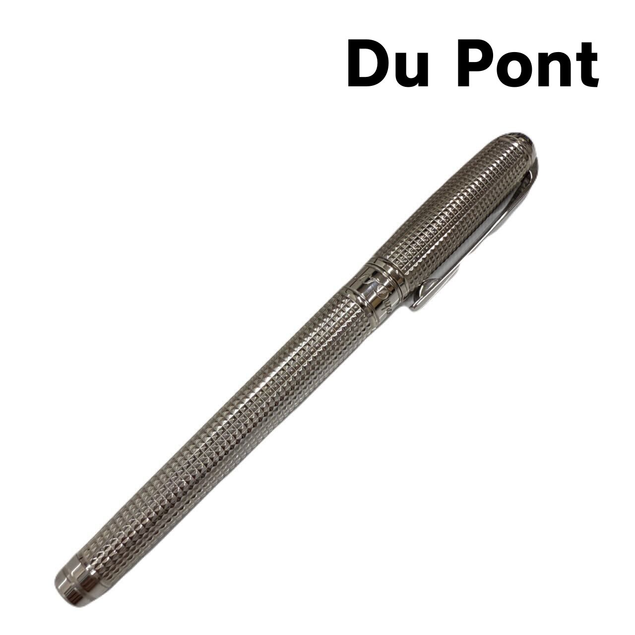 デュポン Du Pont エステーデュポン S.T.Du Pont 万年筆 ファイヤーヘッド シルバー 585 14K