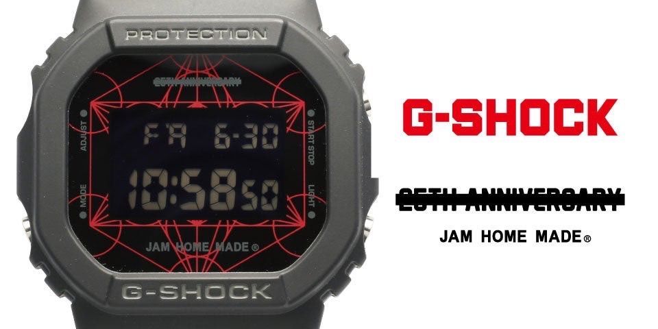 新品】G-SHOCK ジャムホームメイド 25th DW-5600VTGSHOCK - 時計