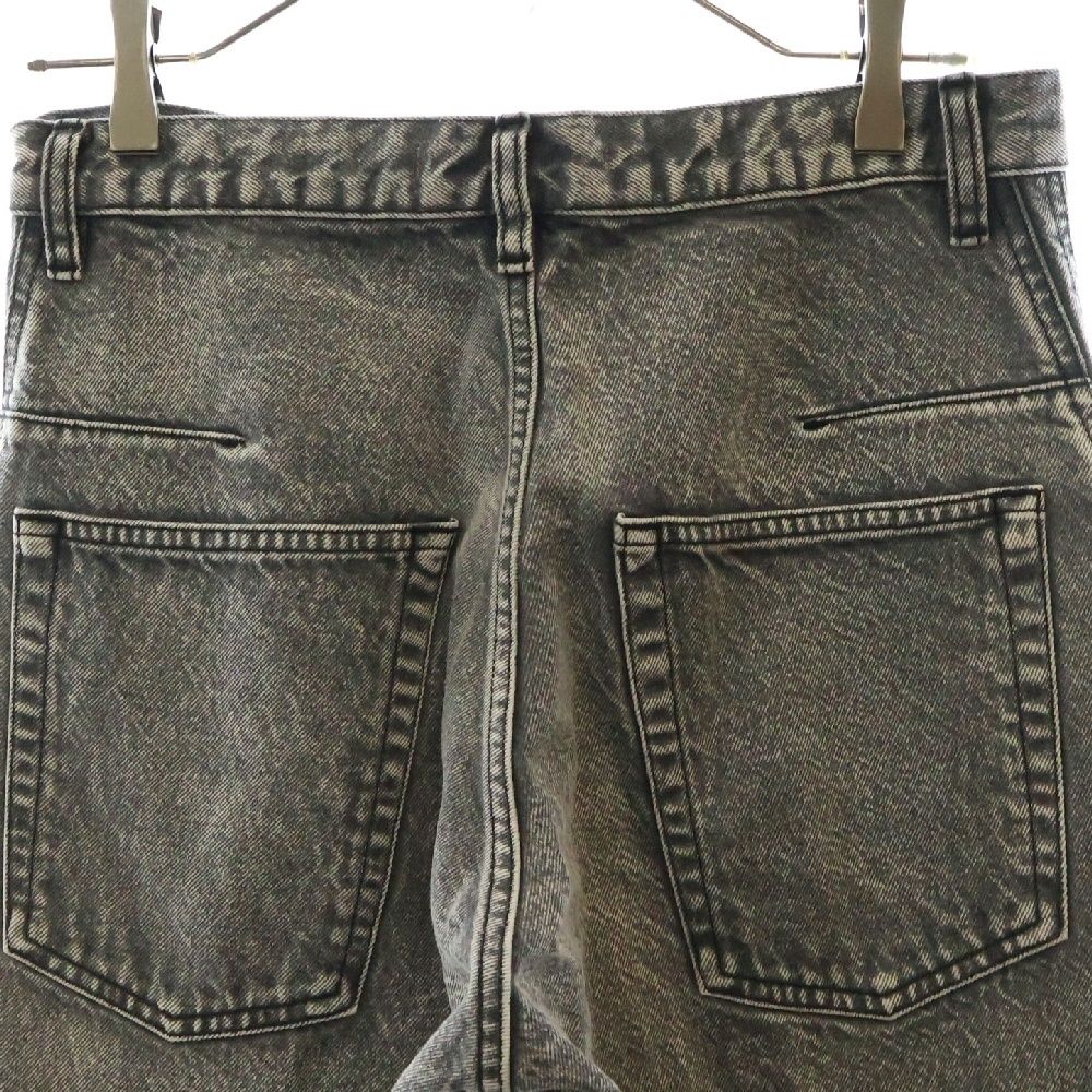 ツイステッド ワイドレグワイドデニムパンツ