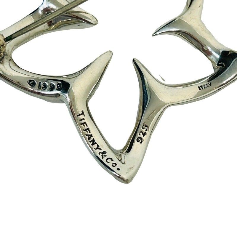Tiffany イニシャルiブローチ希少 希少極美品 ティファニー ブローチ