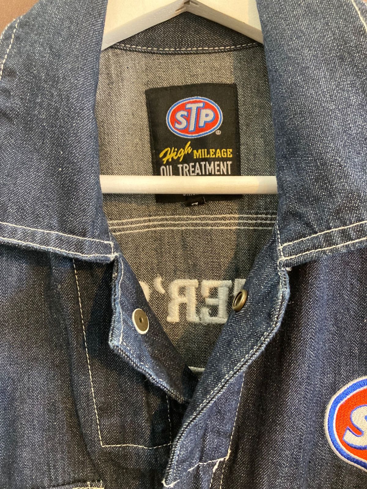 STP カバーオール 未使用品 Lサイズ オーバーオール デニム
