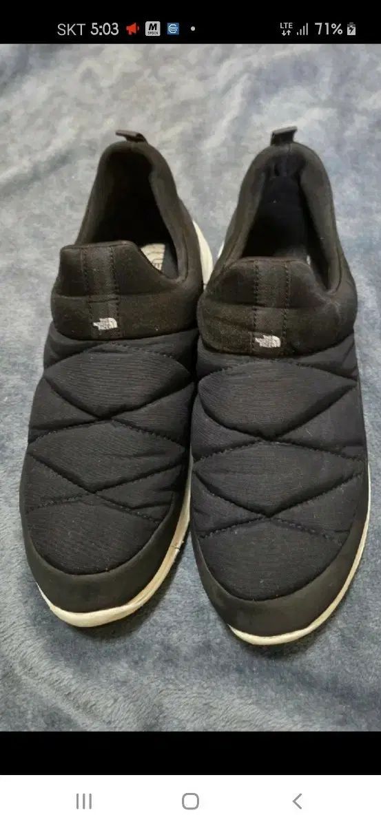 THE NORTH FACE ザノースフェイス 뮬 防寒スリッポン ブラック 280