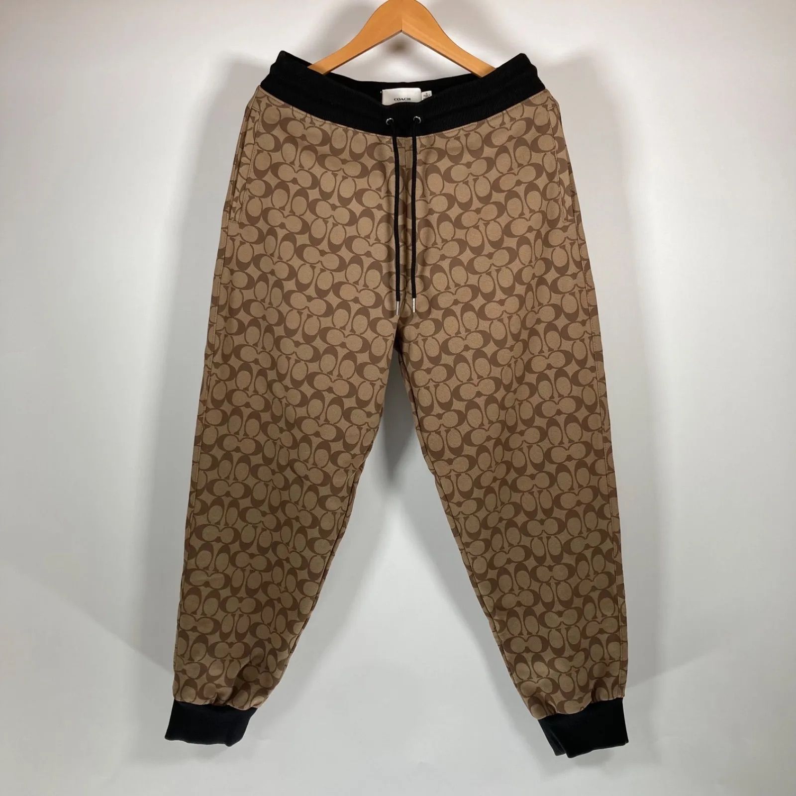 美品] COACH コーチ Signature Joggers シグネチャー ジョガー