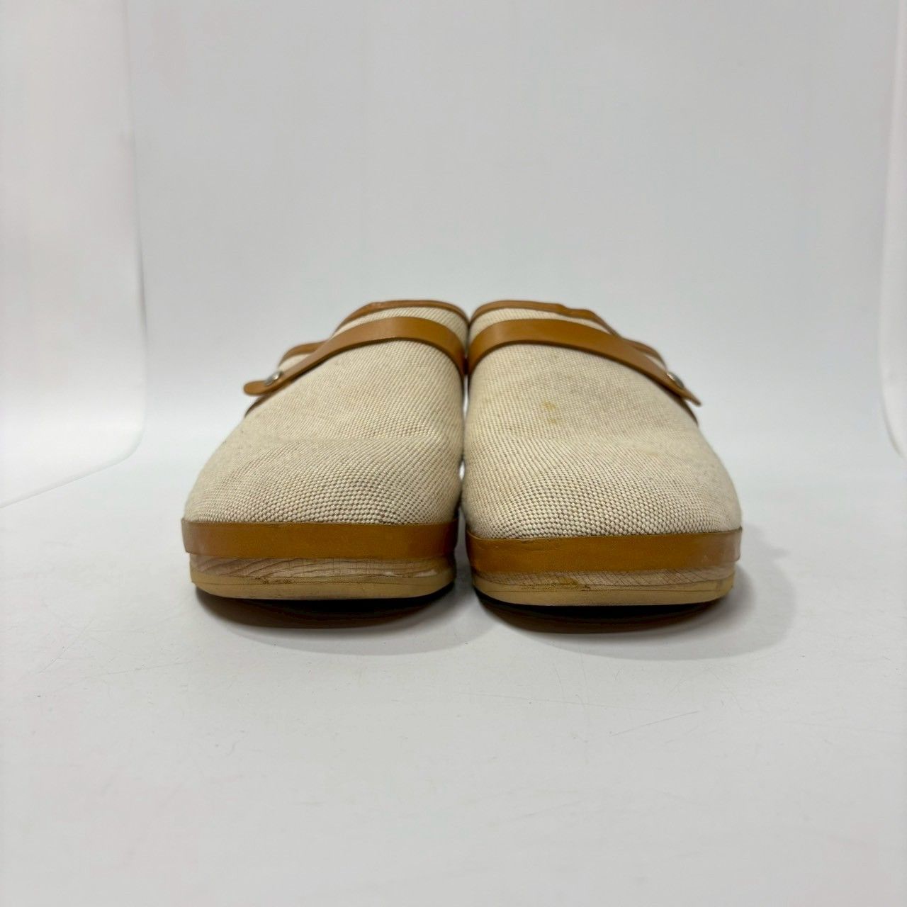 ベージュ×ブラウン レディース