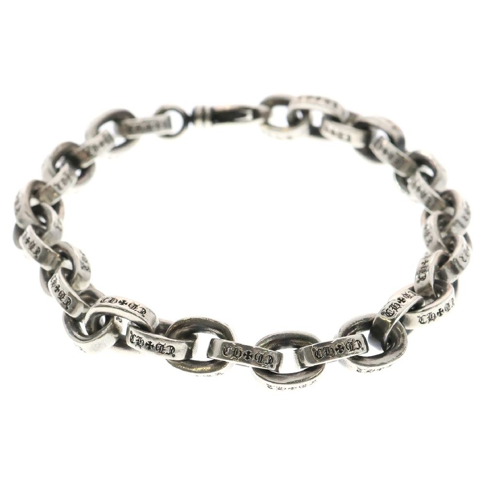 CHROME HEARTS クロムハーツ LARGE PAPER CHN ラージペーパーチェーン ブレスレット シルバー BCA170