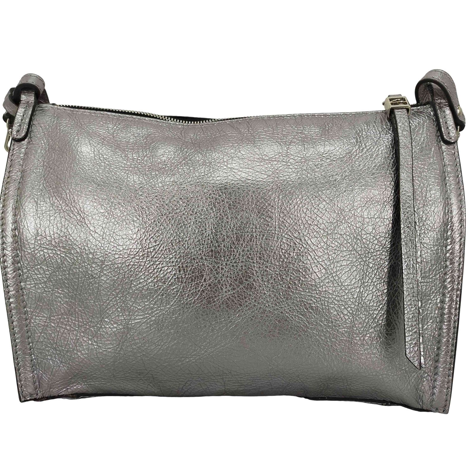ジャンニキャリーニ GIANNI CHIARINI メタリックシルバーショルダー 