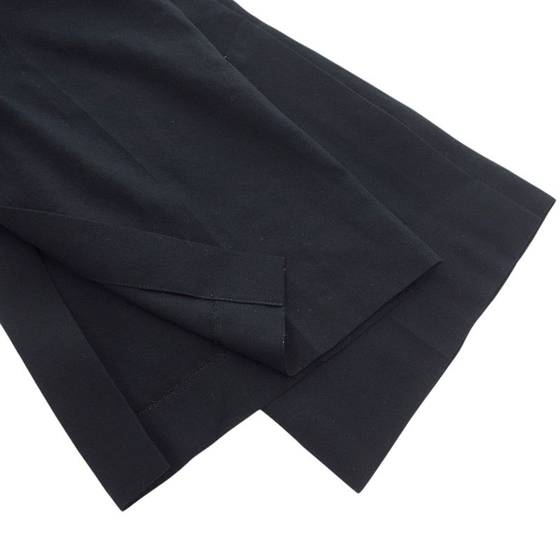 Plage プラージュ サイドベントパンツ BLK ブラック ボトム Plage プラージュ サイドベントパンツ BLK ブラック ボトム