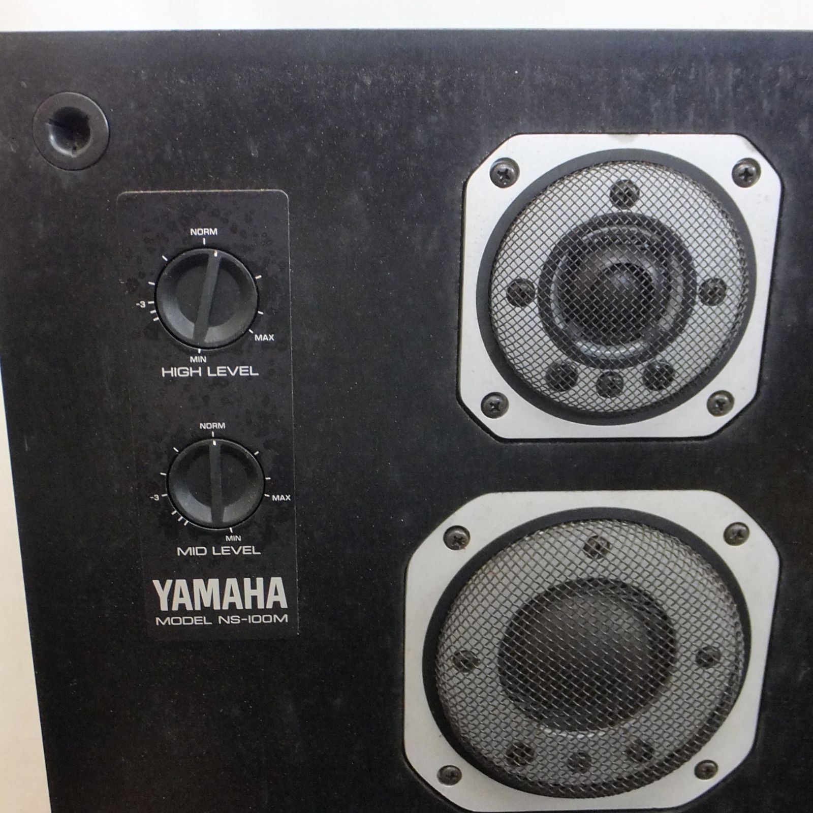 R404 名機 YAMAHA NS-100M 3ウェイスピーカーシステム ペア 同シリアル 50