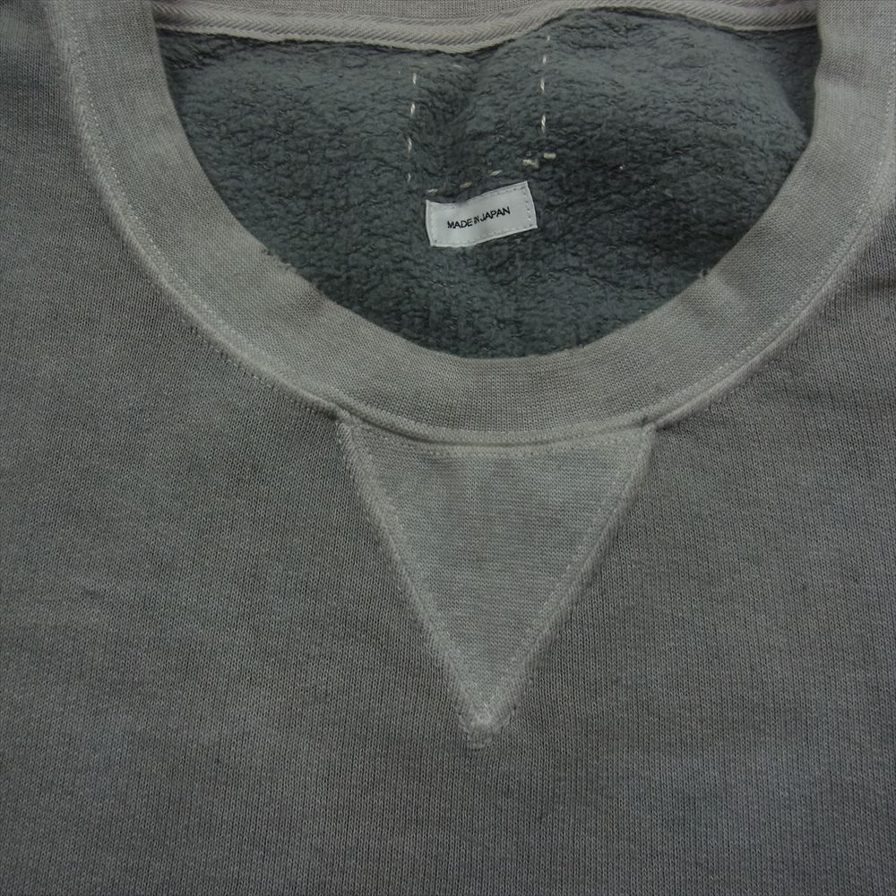 VISVIM ビズビム 19AW 0119205010018 JUMBO SWEAT L/S UNEVEN DYE  