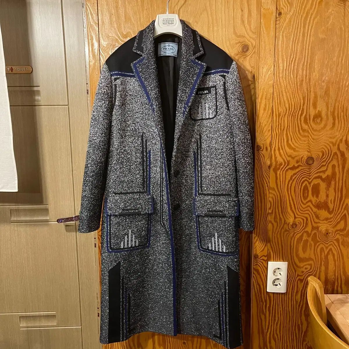 PRADA ツイード ロングコート PRADA ツイード ロングコート Yahoo!オークション - PRADA
