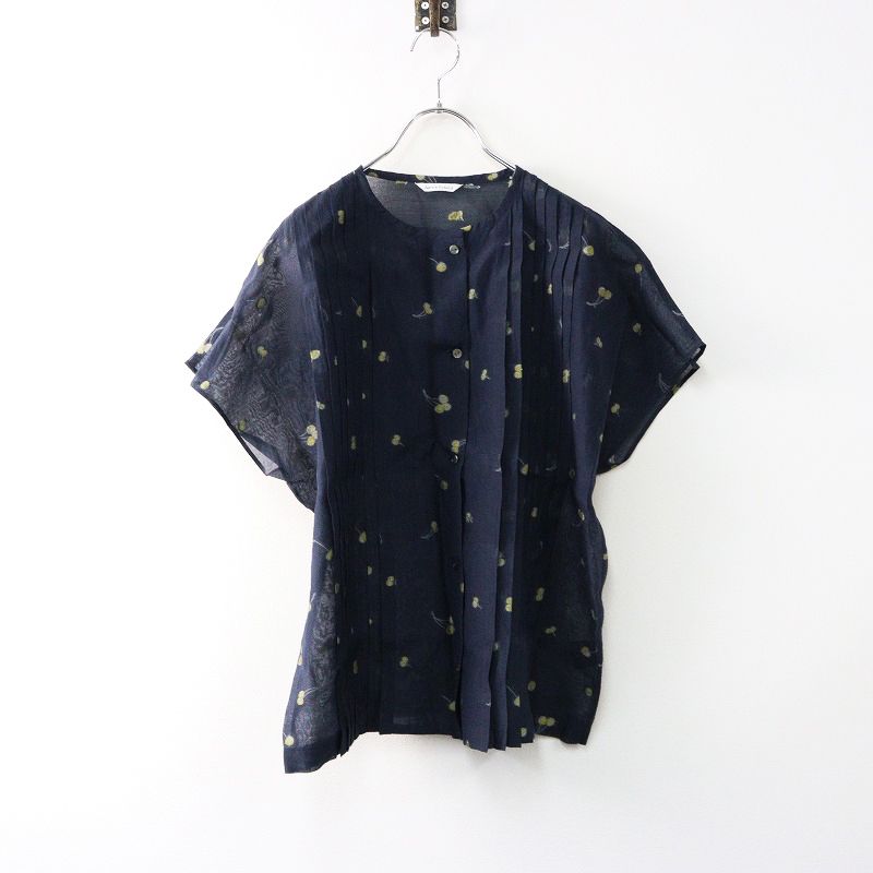 美品 2023SS アーツ&サイエンス ARTS＆SCIENCE Tuck Front Blouse 
