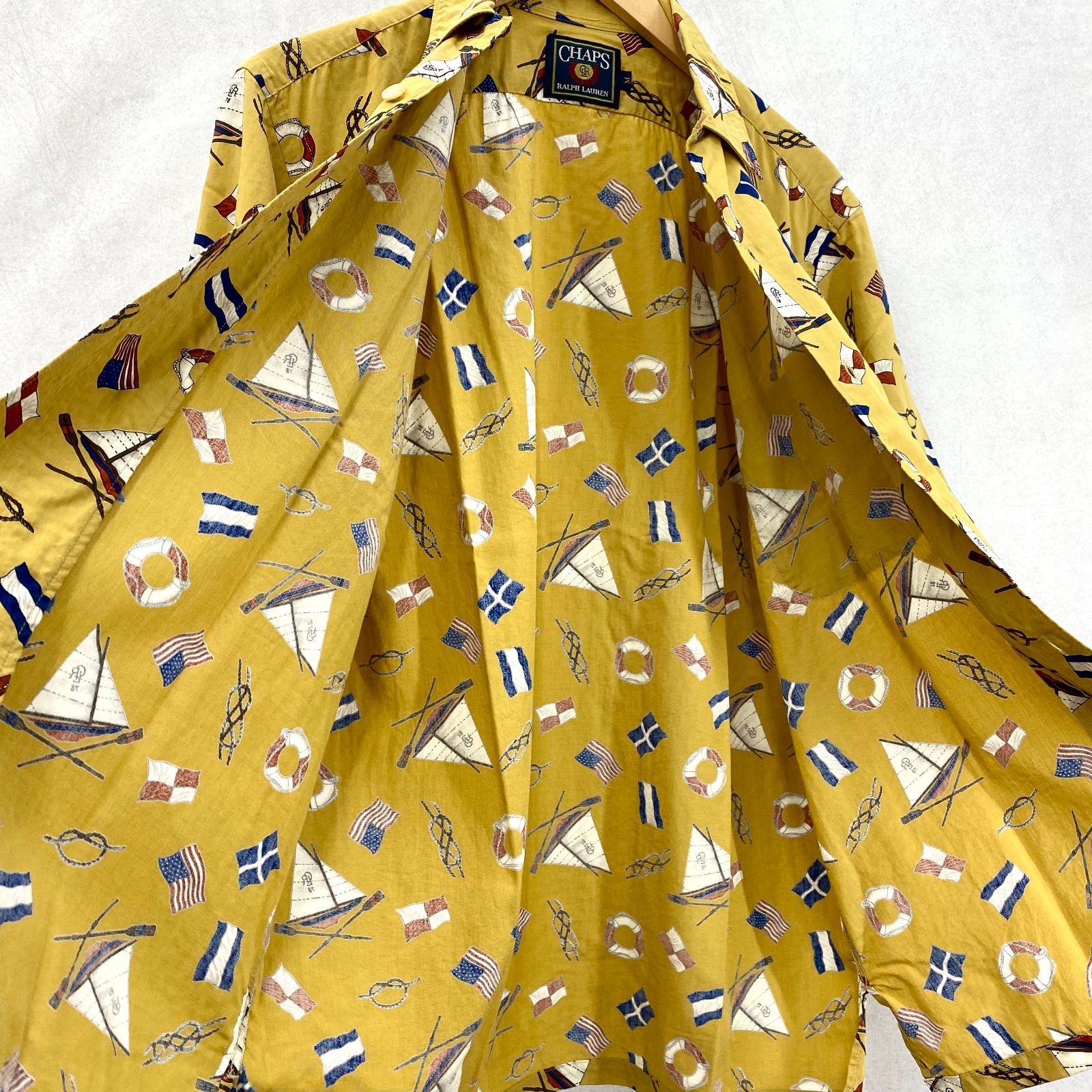 CHAPS RALPH LAUREN チャップス ラルフローレン アロハシャツ 半袖