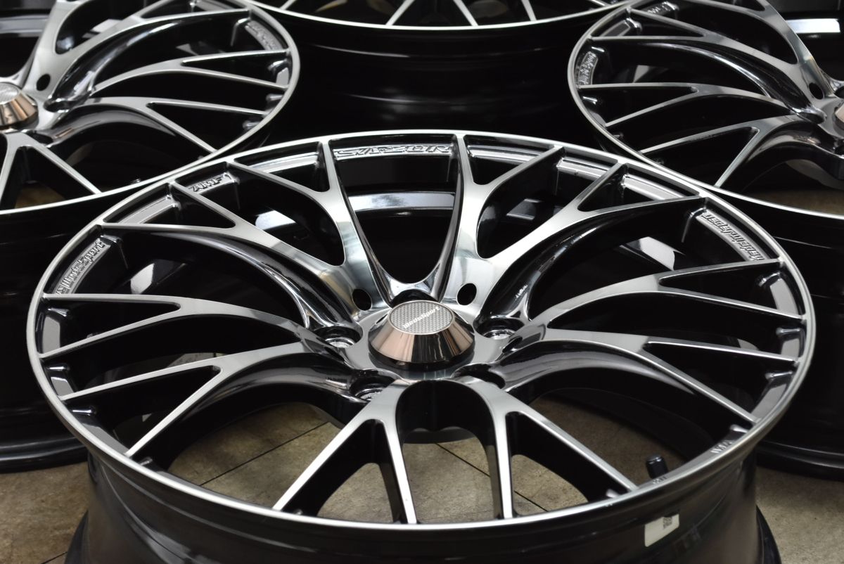WedsSport SA-20R 18in 7.5J 45 PCD114.3 4本セット アルファード ヴェルファイア オデッセイ エルグランド エクストレイル