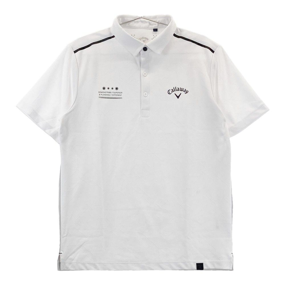 サイズ：4 PEARLY GATES パーリーゲイツ 半袖ポロシャツ カモフラ総柄