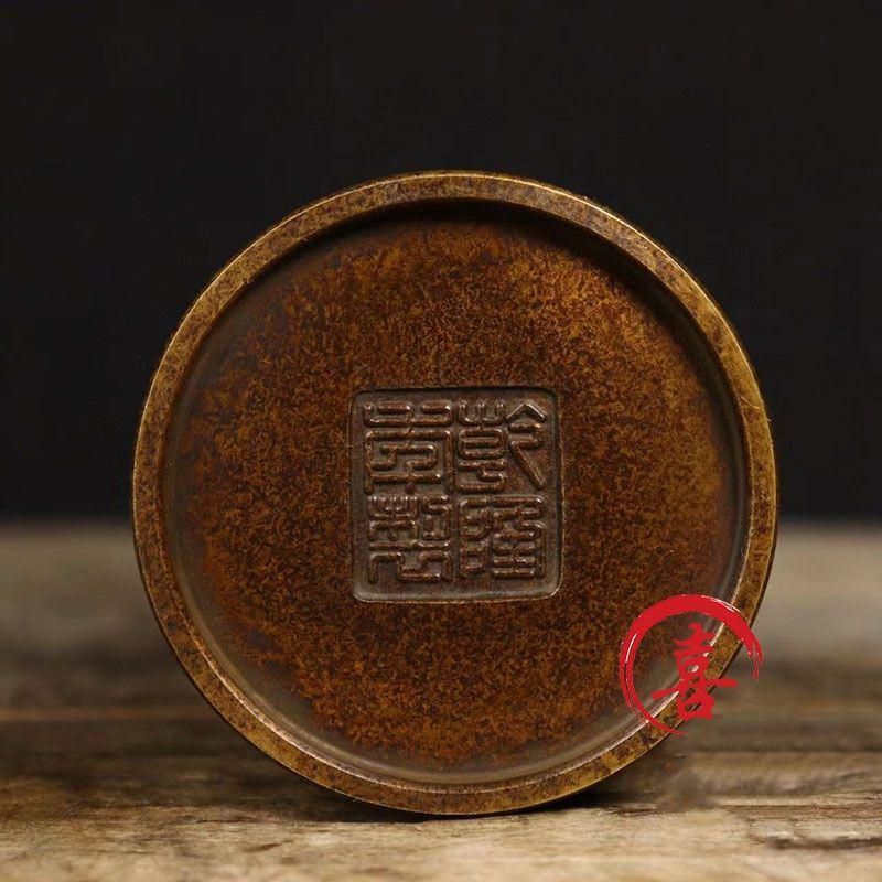 銅 細工 レリーフ百福筆筒 収納箱書道具 文房具 装飾品 工芸品 置物 銅 細工 レリーフ百福筆筒 収納箱書道具 文房具 装飾品 工芸品