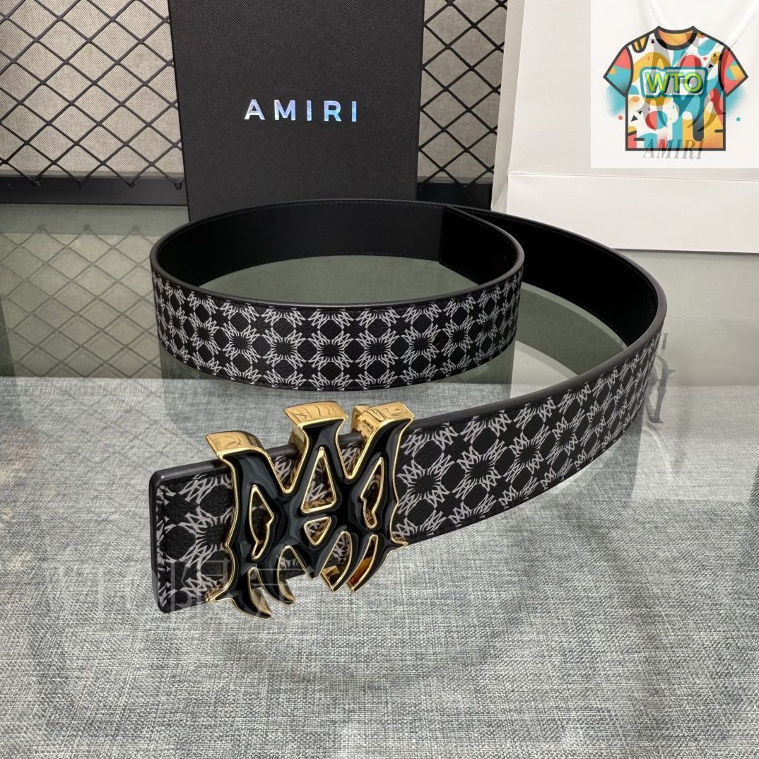今日特価】AMIRI ダブルフェイスレザーベルト - メルカリ
