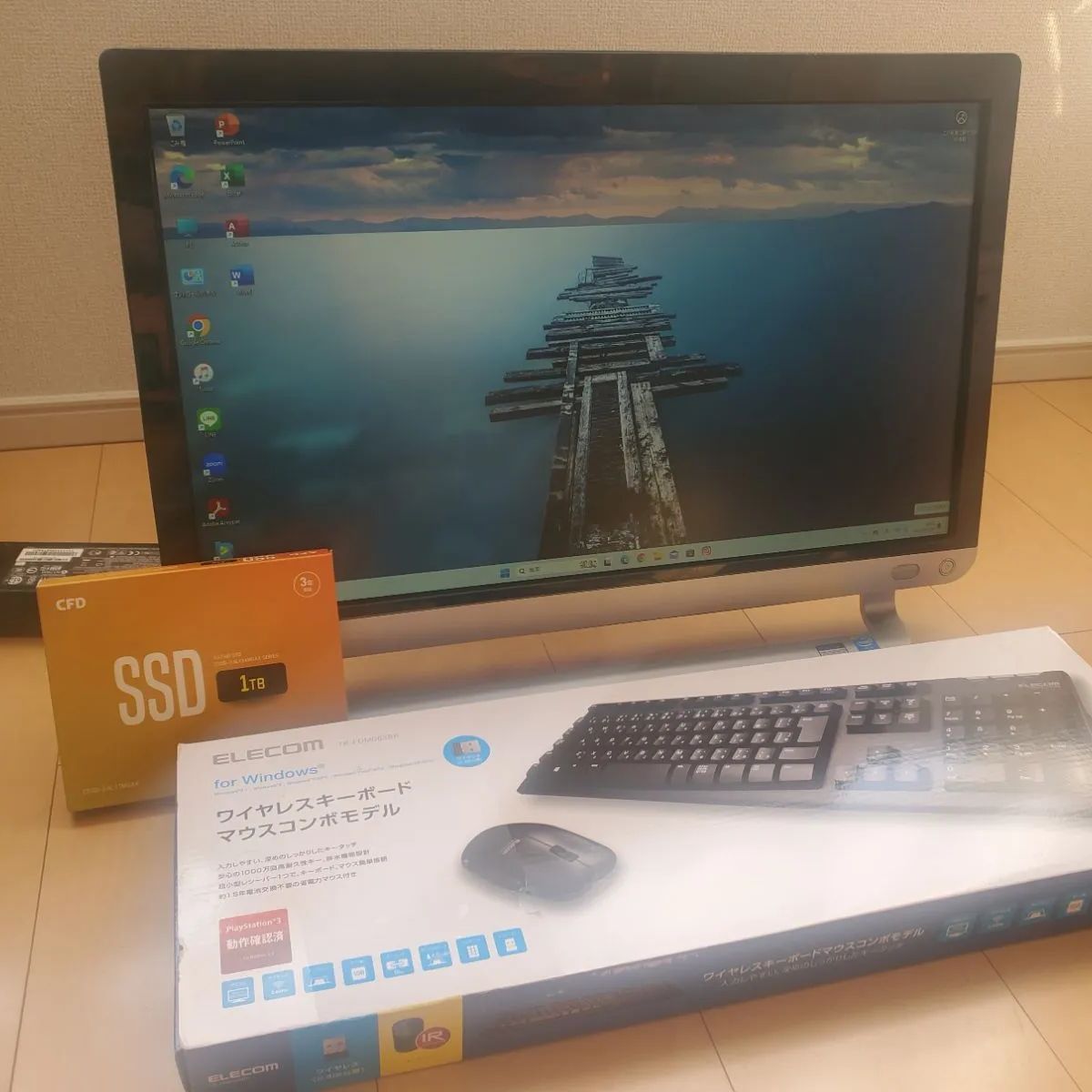 ⭐超高速 東芝一体型PC Dシリーズ/第４世代i7-4700QM/新品SSD1TB/16GB