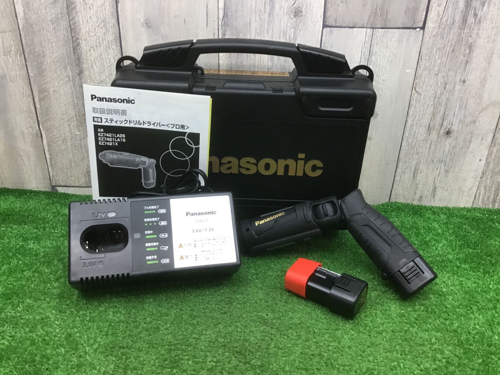 送料無料 Panasonicパナソニック♪7.2v充電スティックドリルドライバー♪EZ7421LA2ST3ペン型♪アクトツール富山店♪A
