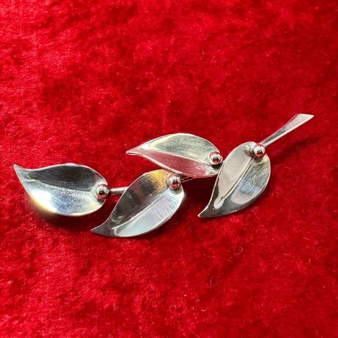DANMARK ✳︎北欧ヴィンテージ シルバーブローチ 北欧ヴィンテージシルバーブローチ STERLING DENMARK SCF刻印 - メルカリ