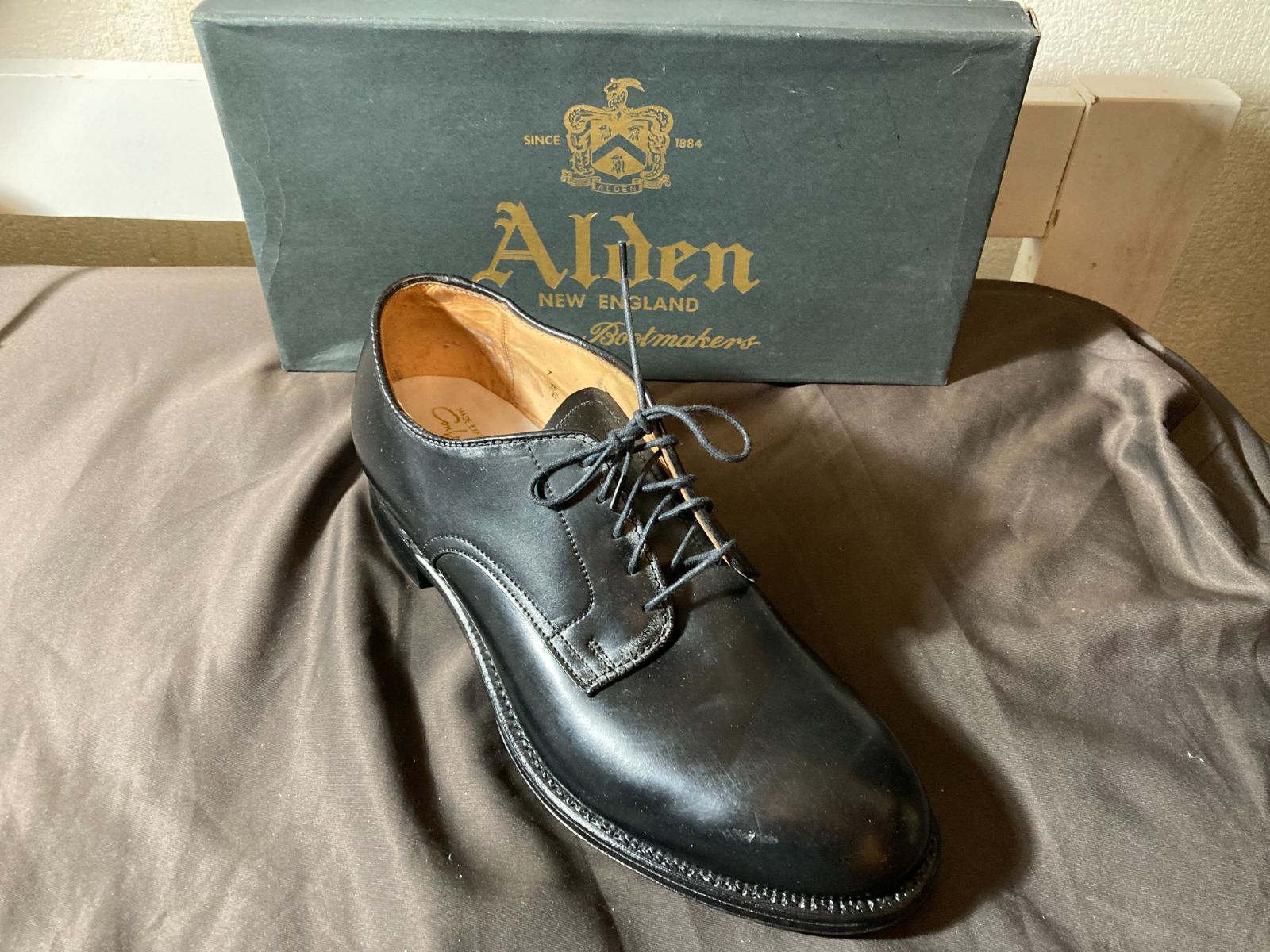 最安値に挑戦】 Alden Alden オールデン UA別注ロングウイングチップ