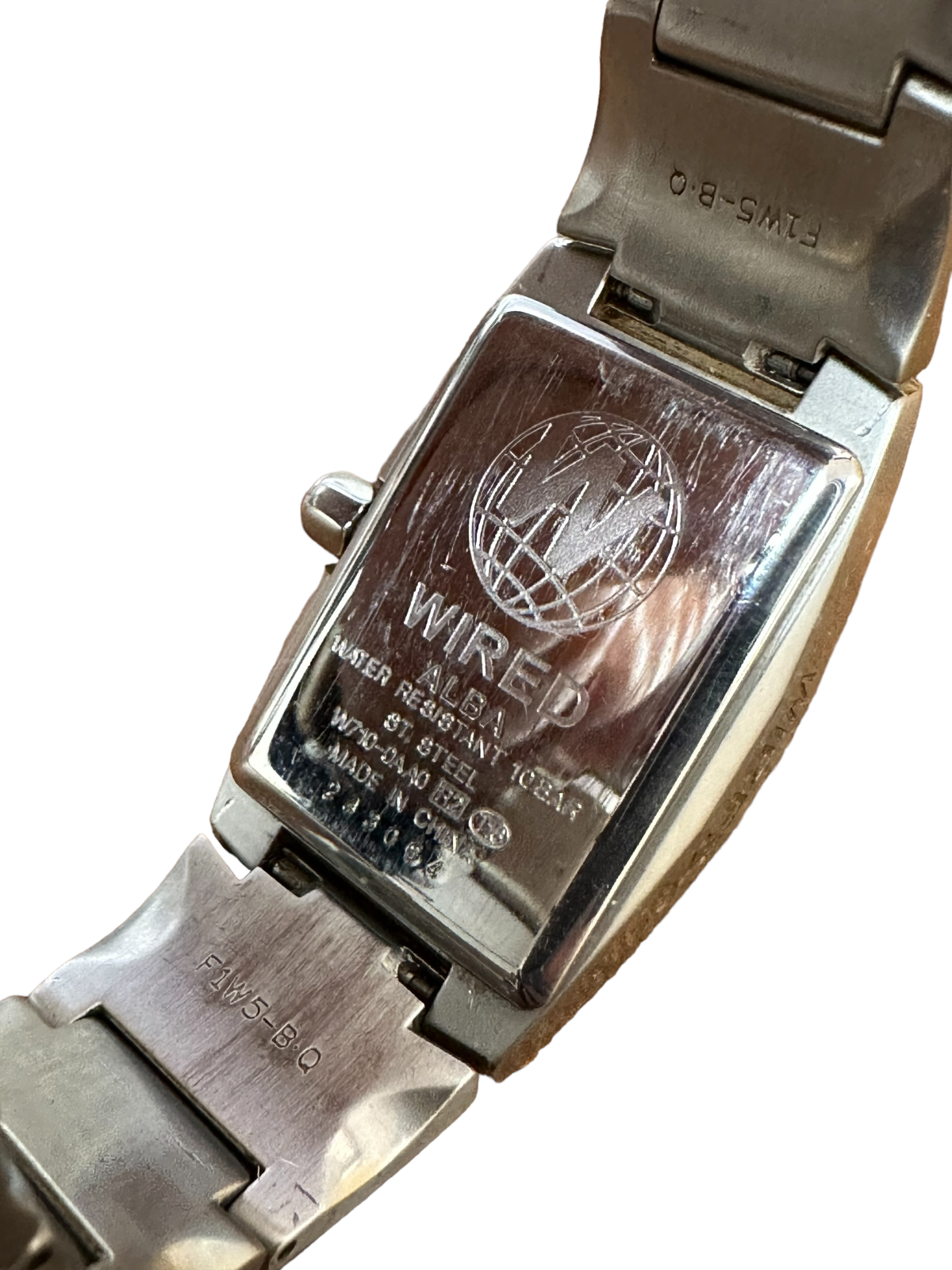 取扱店舗限定アイテム ワィアード WIRED ALBA デジタル腕時計