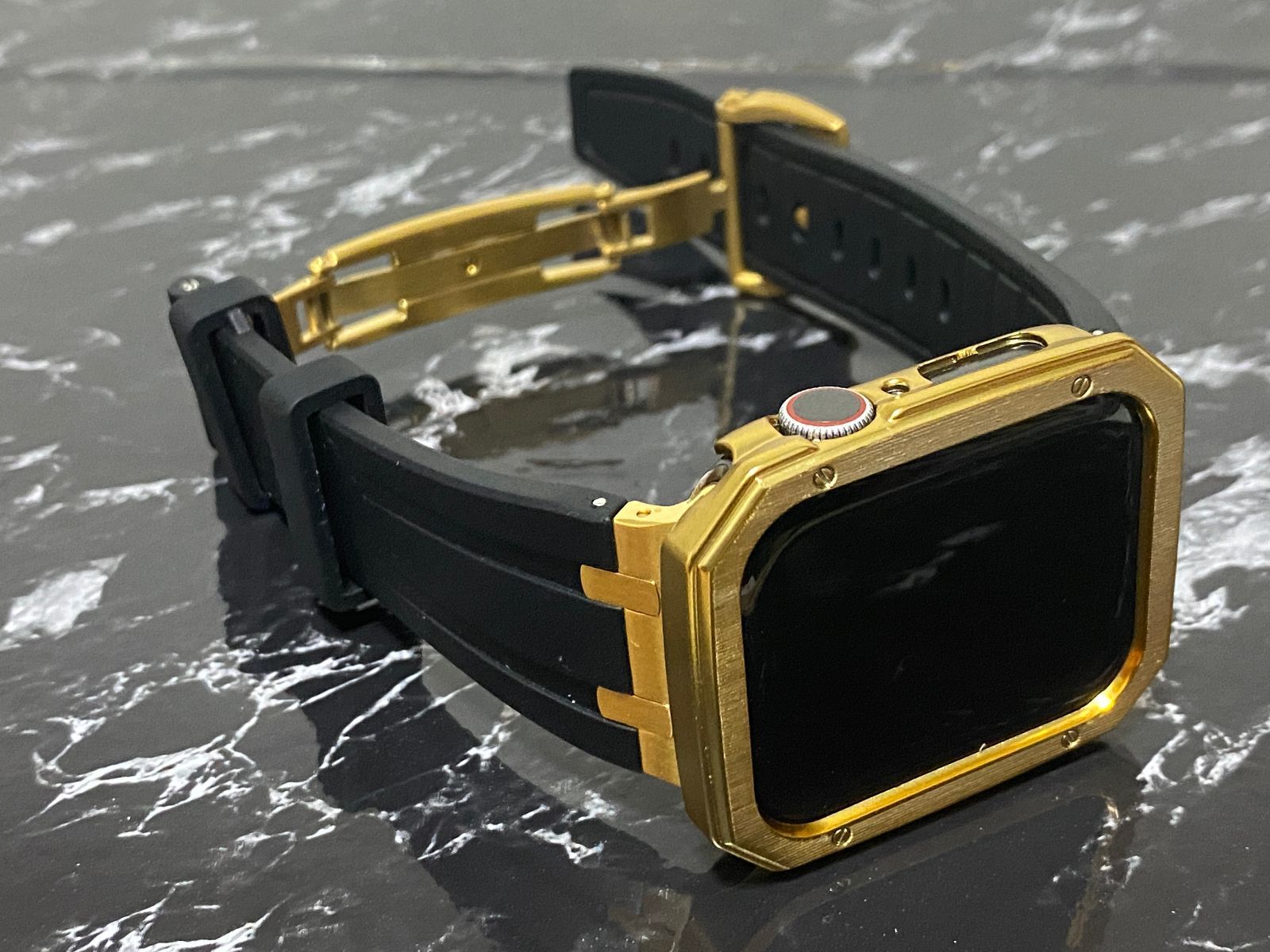 シームレス アップルウォッチ ラバーベルト Apple Watch ケース