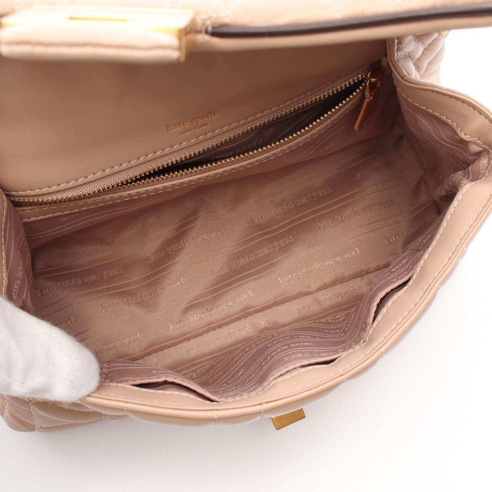 ケイトスペード Kate Spade ショルダーバッグ エブリン キルテッド  