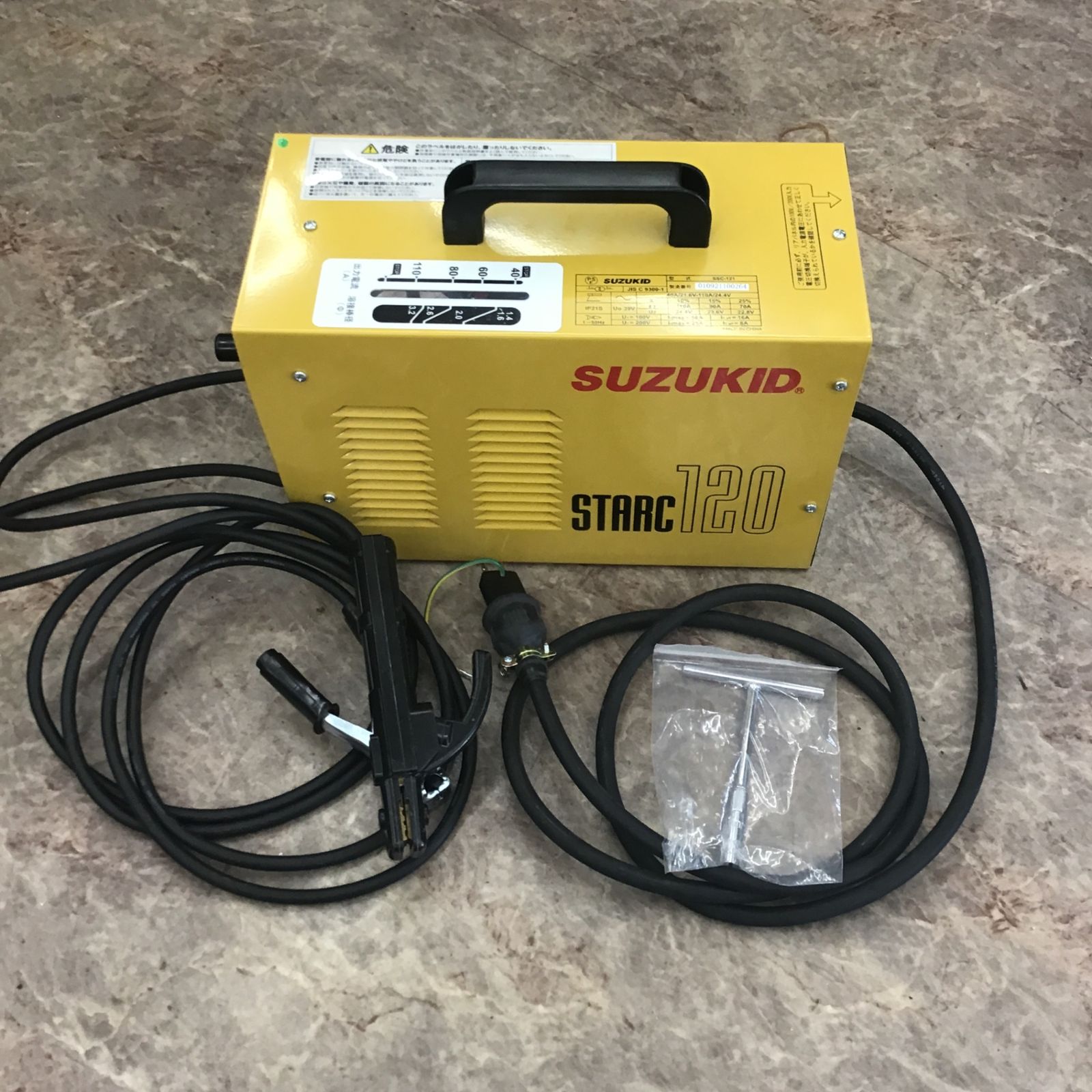 〇スズキッド(SUZUKID) 交流アーク溶接機 STARC120 スターク120 SSC-121【所沢店】 - メルカリ