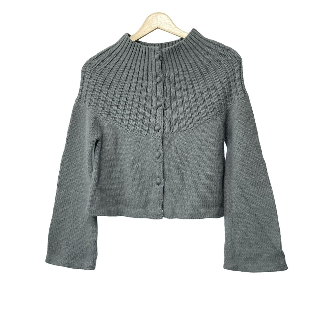Sybilla シビラ カーディガン サイズM レディース - グレー 長袖