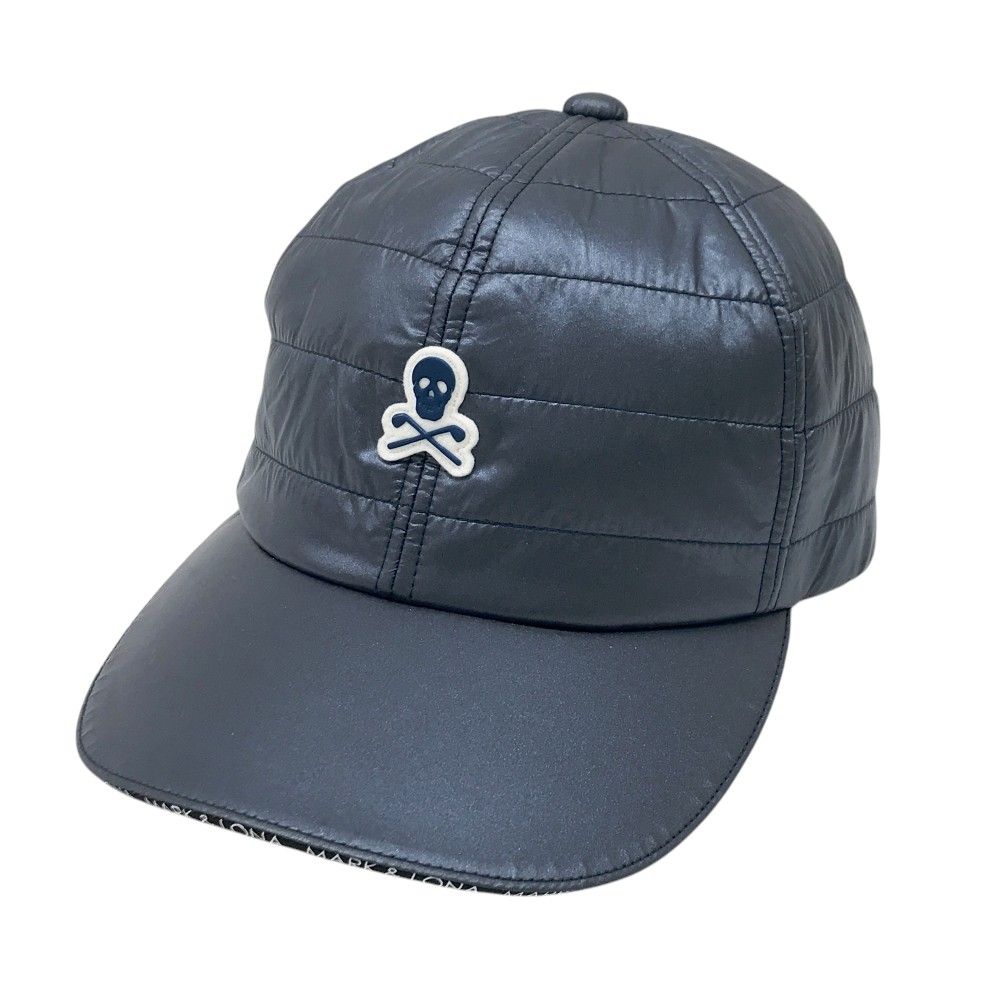 MARK-LONA マークアンドロナ 中綿キャップ ブルー系 240101549077 ゴルフウェア ストスト