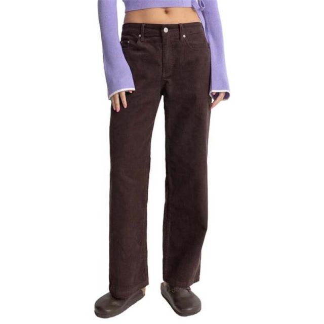 【送料無料】 リズム レディース カジュアルパンツ ボトムス Rhythm Lula Low Rise Pants - Women's Chocolate