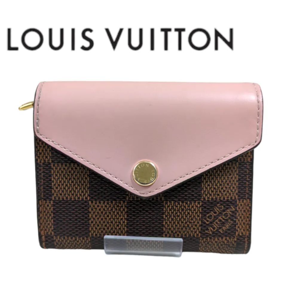 オープニング価格 かわいい【極美品】箱・保存袋付き LOUIS VUITTON ルイヴィトン N60167 ポルトフォイユ ゾエローズ バレリーヌ  三つ折り ミニ財布 - メルカリ