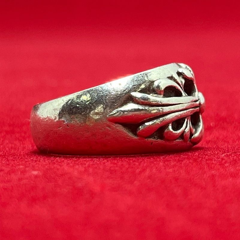 正規品】CHROME HEARTS FLRL CRS フローラル クロス リング