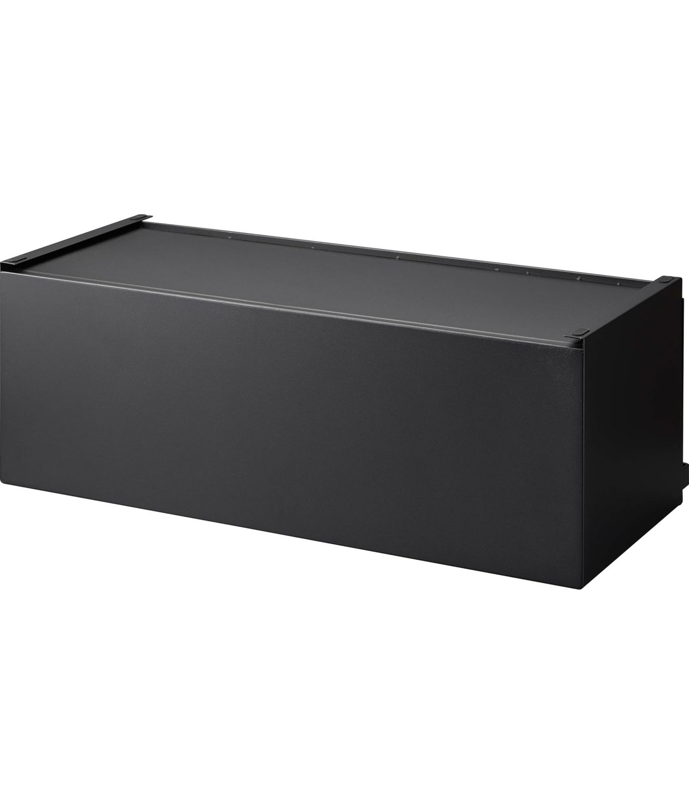  大容量 32 L パンケース tower タワー 3023 約W 62 2 D 30 H 22 cm ブラック ワイド ブレッドケース 完成品 山崎実業 Yamazaki ブレッドケース 保存容器 ケース