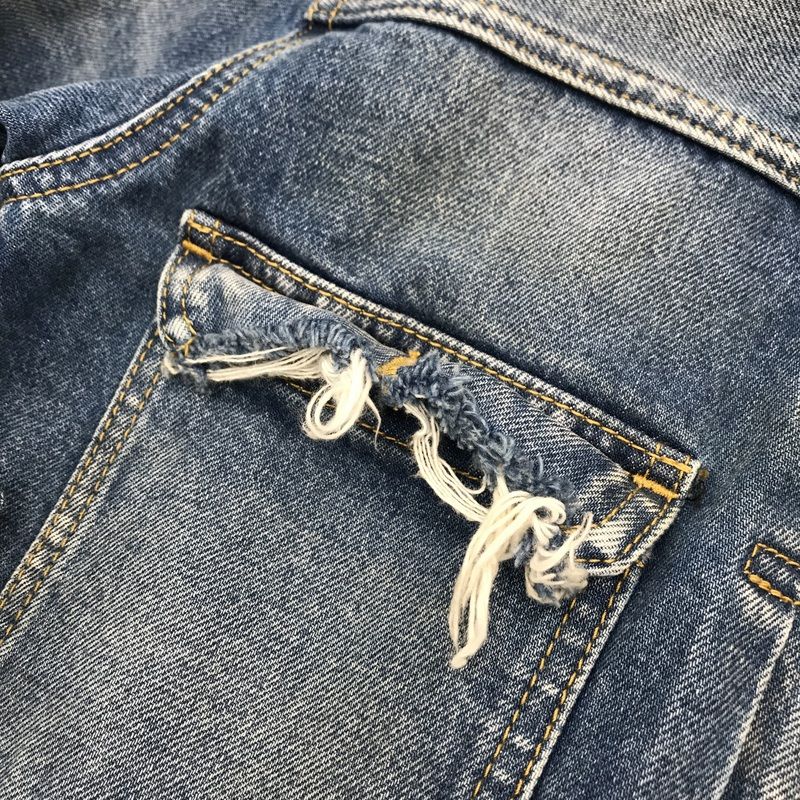 Maison Margiela デニムジャケット S50AM0537 Gジャン ダメージ加工