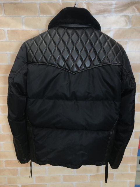 SKULL FLIGHT ダウンジャケット XL ブラック