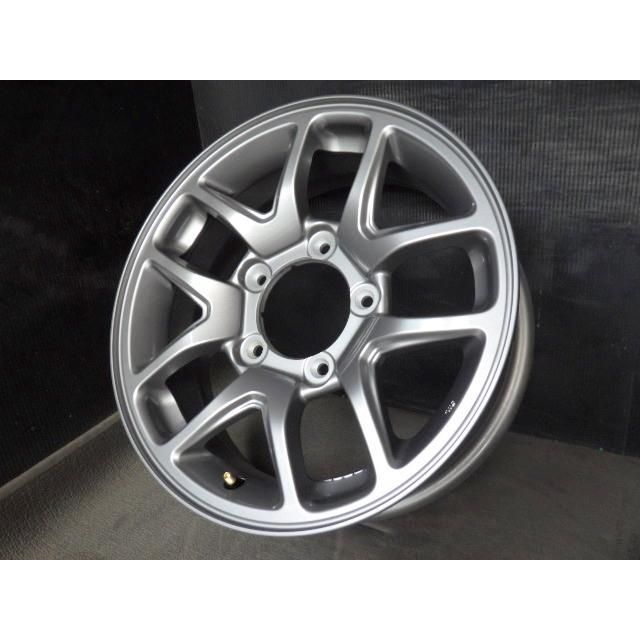 新車はずし16x5.5ジムニーJB64純正アルミホイール4本セット 新車はずし