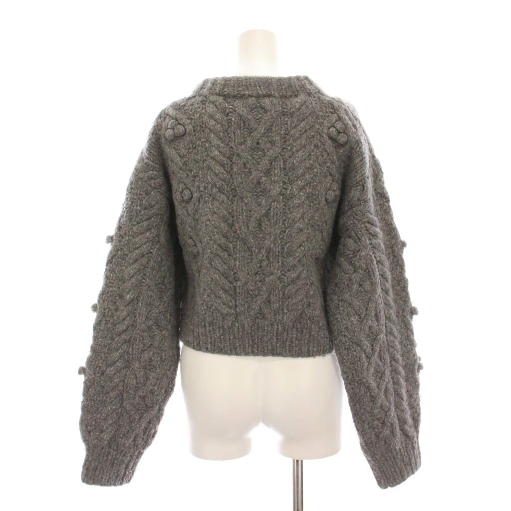 NKNIT 【24AW】bubble cable hand KNIT NKNIT 【24AW】bubble cable hand KNIT