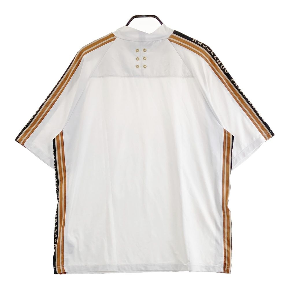 送料無料。 サイズ 5 RUSSELUNO ラッセルノ ハイネック半袖Tシャツ ルチャ ホワイト系 240101528922 ゴルフウェア メンズ ストスト