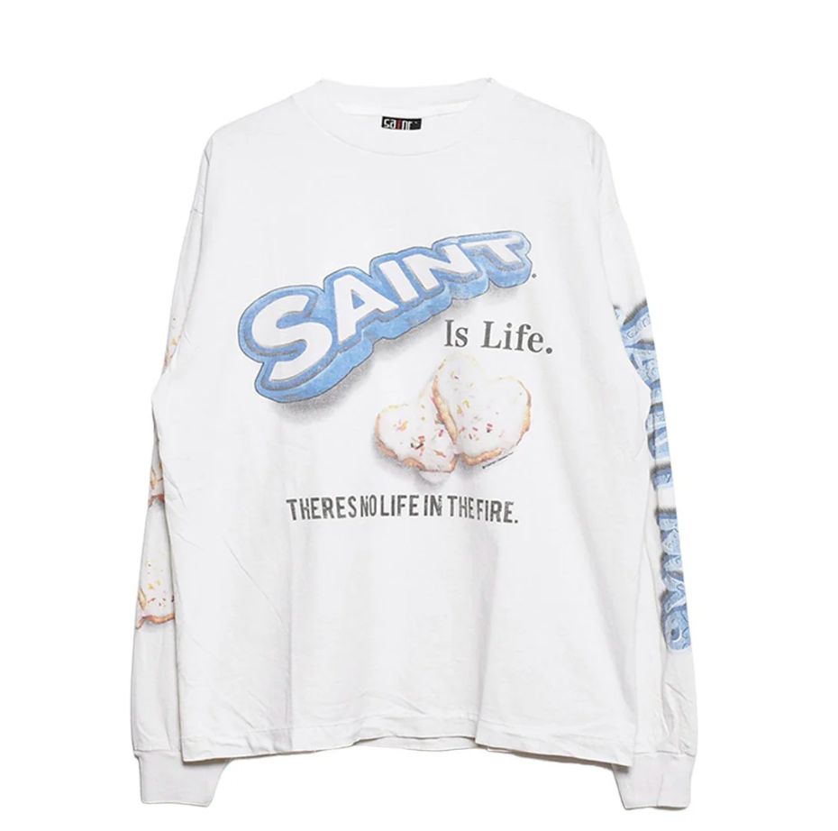 【SAINT Mxxxxxx】HEART CKIE LONG TEE　/　Tシャツ