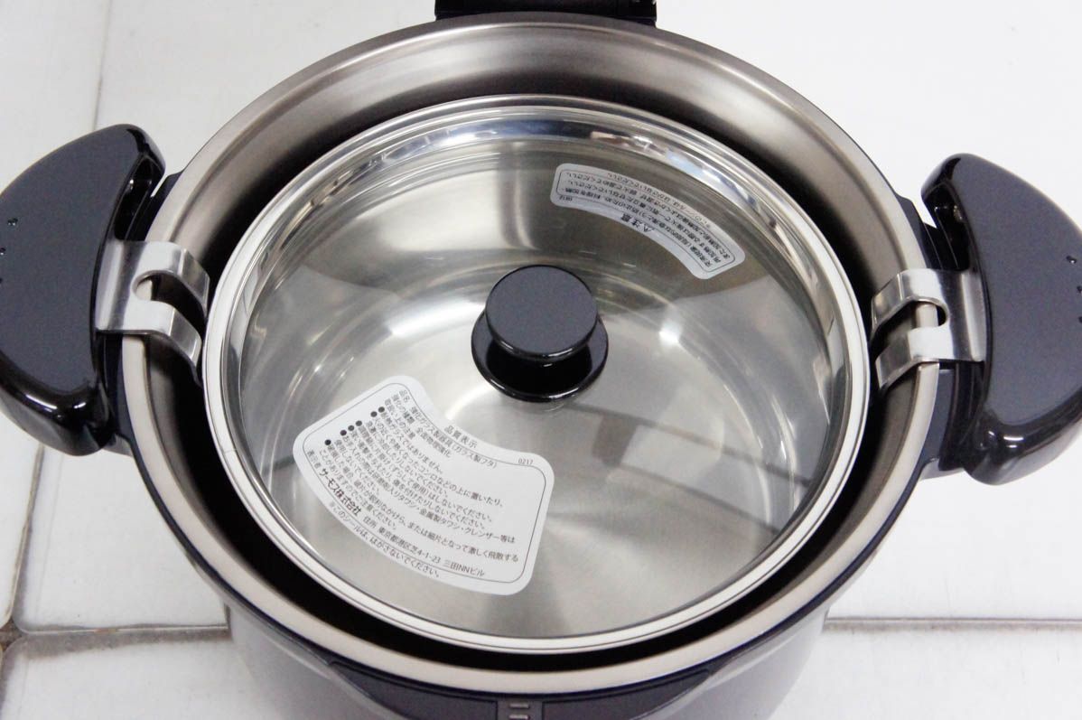 中古】THERMOSサーモス 真空保温調理器 シャトルシェフ 3L KBK-3000