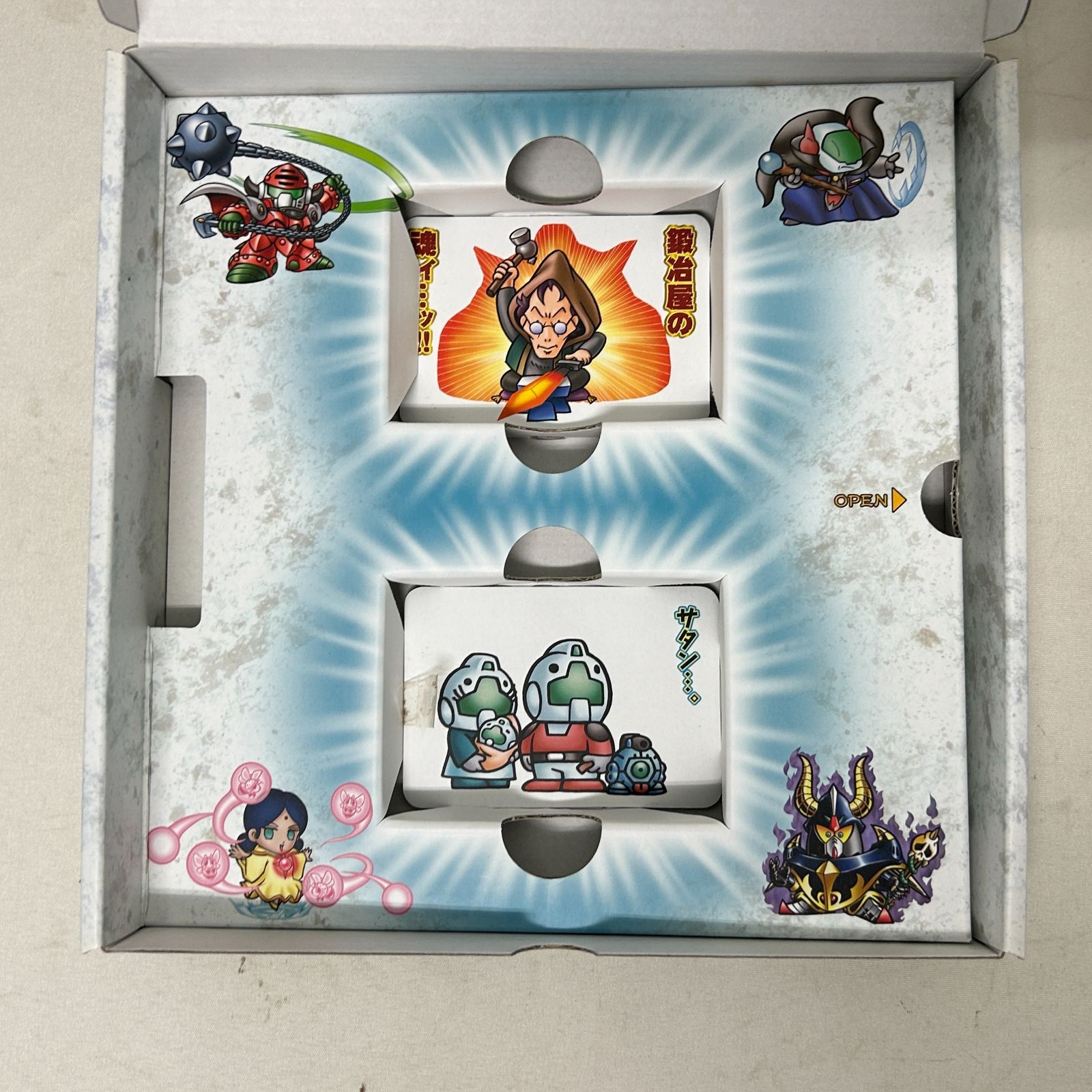絶版品 SDガンダム外伝 ラクロアの勇者カードダス BOX 開封済み ド*ゲ様 カードダス20 SDガンダム外伝 ラクロアの勇者 1箱200枚