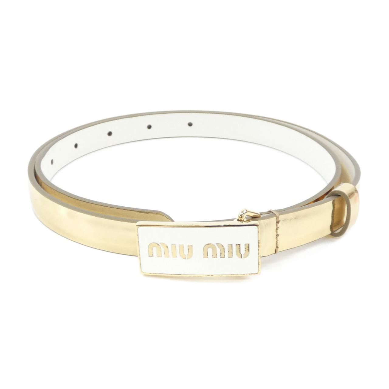 ミュウミュウ MIU MIU BELT
